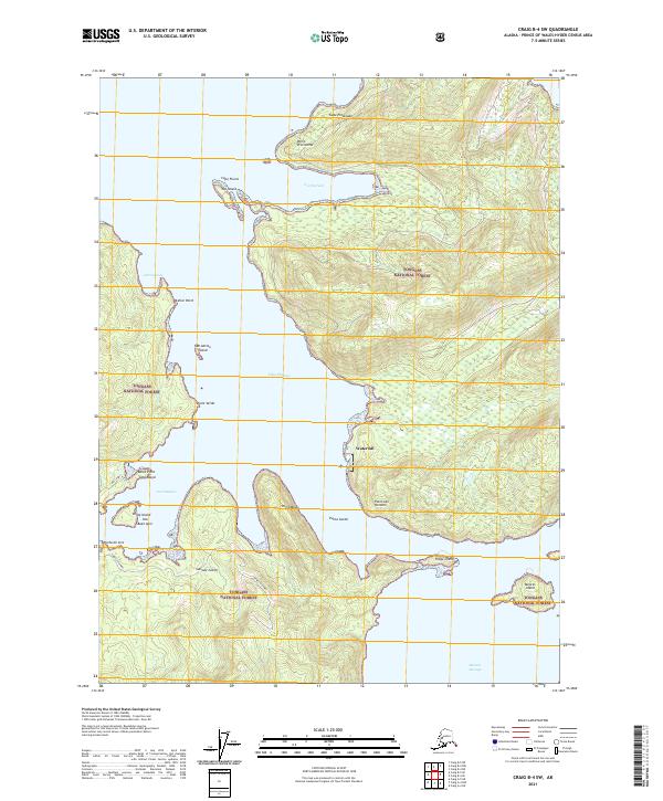 Craig B-4 SW 2021 topographic map thumbnail
