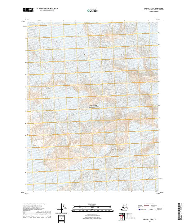 Skagway A-8 SE topographic map thumbnail