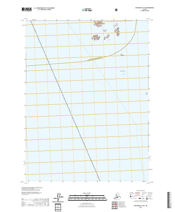 Ketchikan A-6 SE topographic map thumbnail