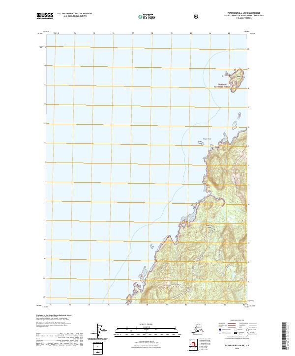 Petersburg A-6 SE topographic map thumbnail
