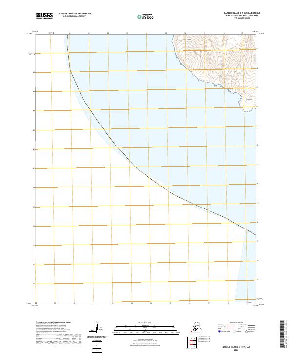 Gareloi Island C-1 SW topographic map thumbnail