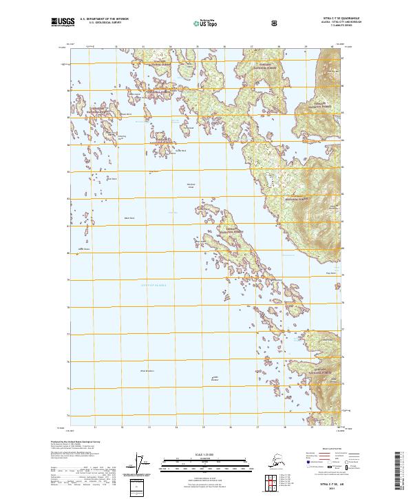 Sitka C-7 SE 2021 topographic map thumbnail