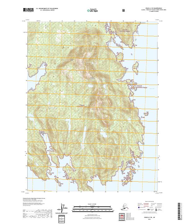 Craig A-3 SE 2021 topographic map thumbnail