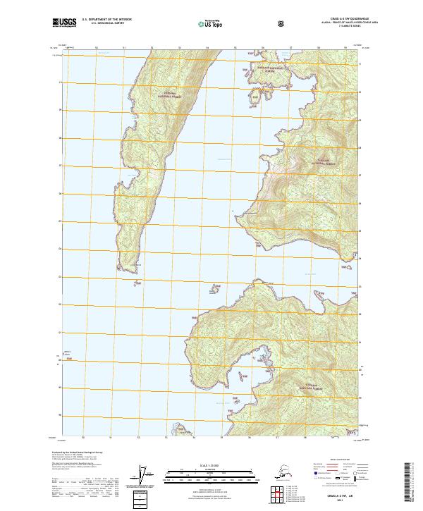 Craig A-2 SW 2021 topographic map thumbnail