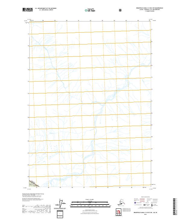 Bradfield Canal C-5 OE E SW topographic map thumbnail