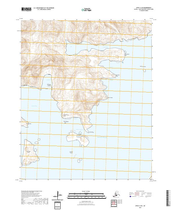 Atka C-2 SE topographic map thumbnail