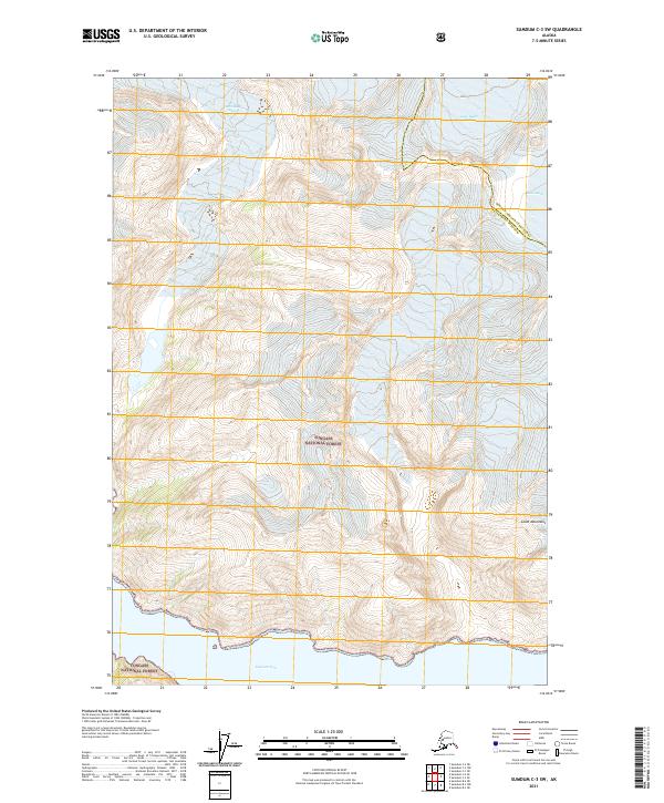 Sumdum C-3 SW topographic map thumbnail
