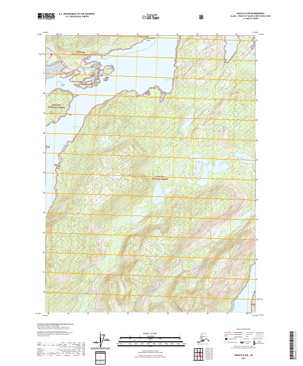 Craig B-2 NW 2021 topographic map thumbnail