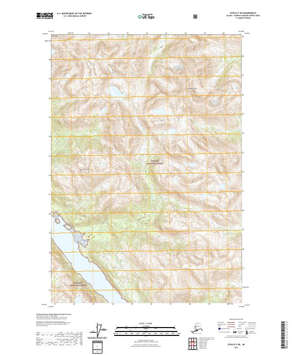 Sitka D-7 NE 2021 topographic map thumbnail