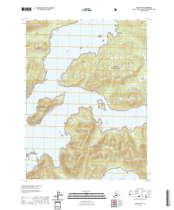 Craig B-5 NW topographic map thumbnail