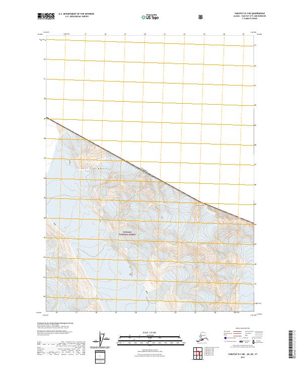 Yakutat D-3 NE topographic map thumbnail