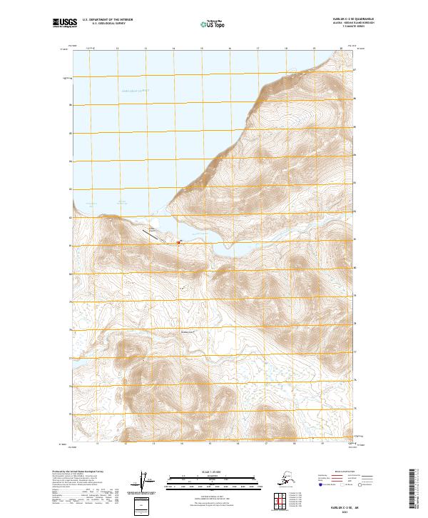 Karluk C-2 SE 2021 topographic map thumbnail