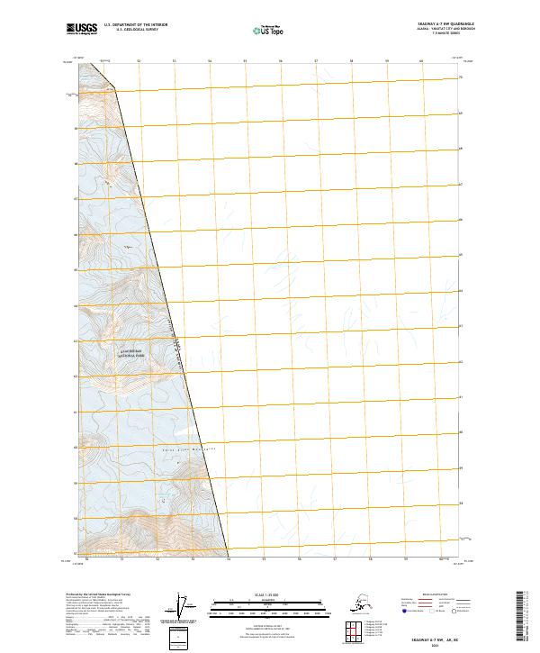 Skagway A-7 NW topographic map thumbnail
