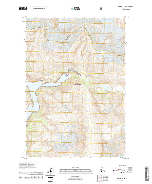 Sumdum C-4 NE 2021 topographic map thumbnail