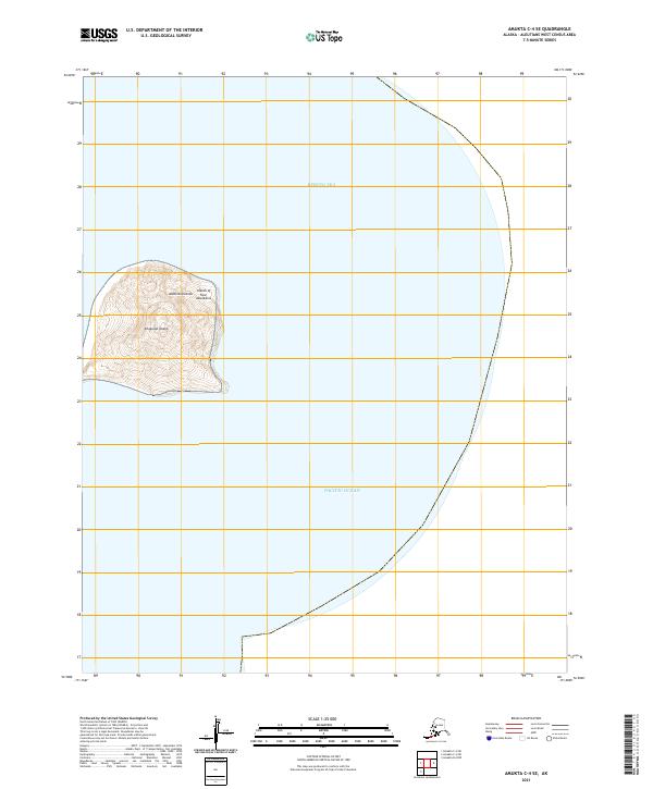 Amukta C-4 SE topographic map thumbnail