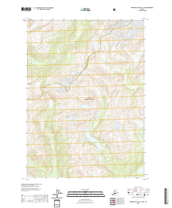 Bradfield Canal A-4 NE topographic map thumbnail