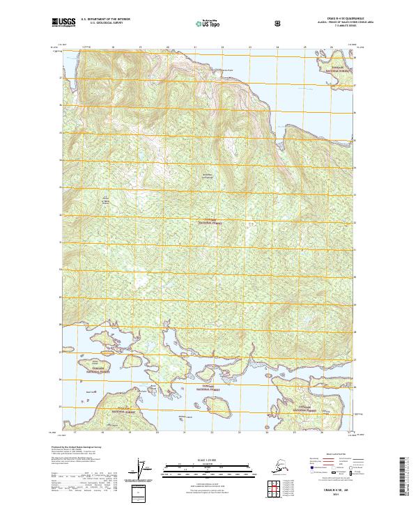 Craig B-4 SE 2021 topographic map thumbnail