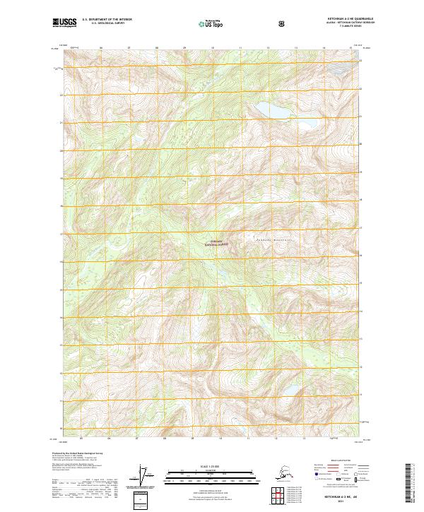Ketchikan A-2 NE topographic map thumbnail