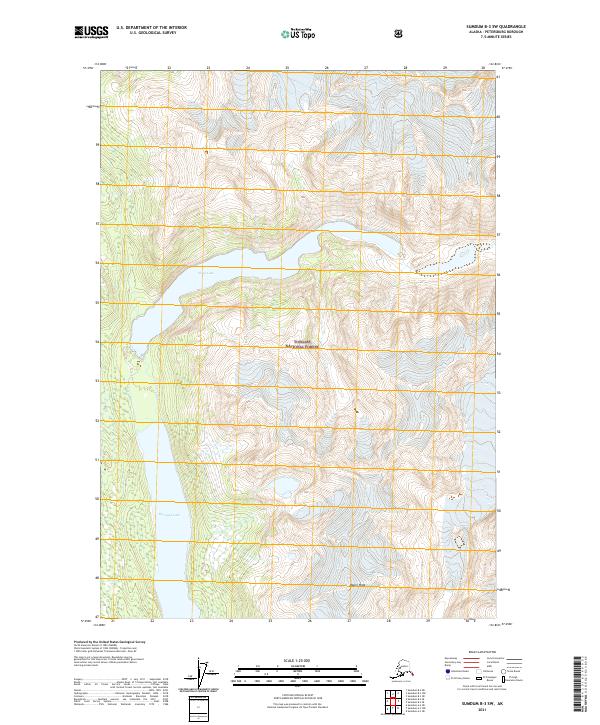 Sumdum B-3 SW 2021 topographic map thumbnail