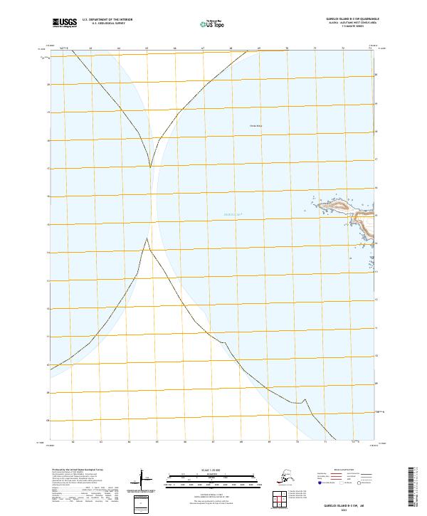 Gareloi Island B-3 SW topographic map thumbnail