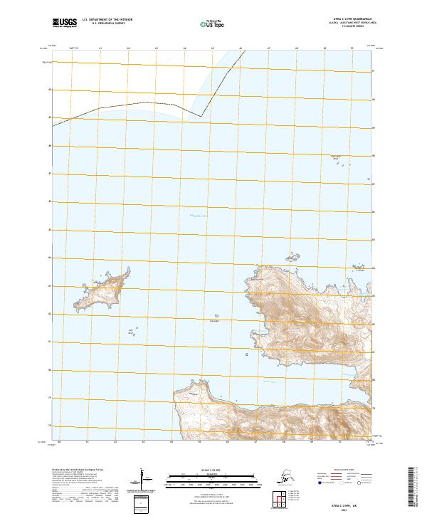 Atka C-2 NW topographic map thumbnail