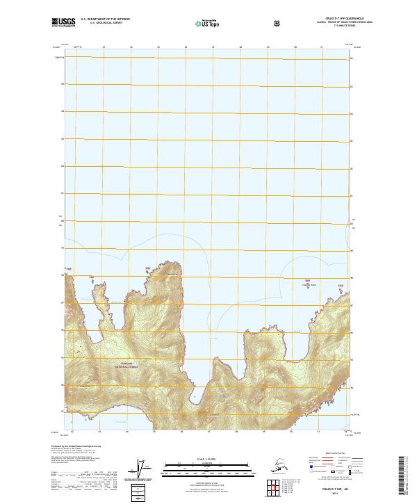 Craig D-7 NW 2021 topographic map thumbnail