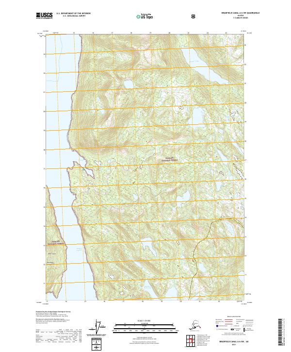 Bradfield Canal A-6 SW topographic map thumbnail