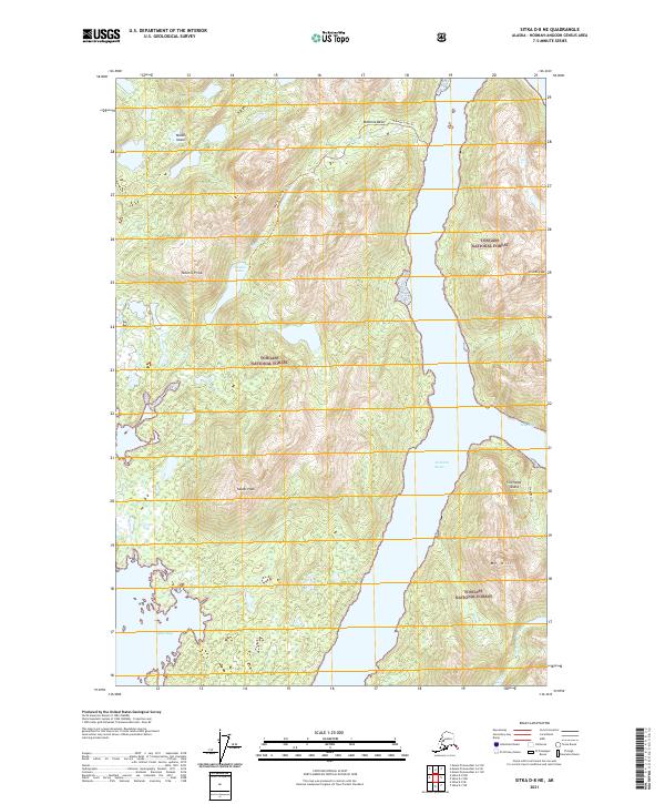 Sitka D-8 NE 2021 topographic map thumbnail