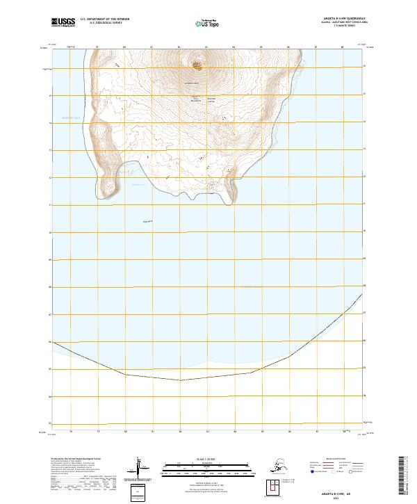 Amukta B-4 NW topographic map thumbnail