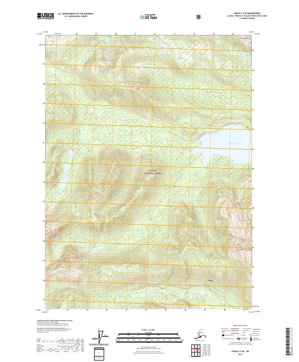 Craig C-3 SE 2021 topographic map thumbnail