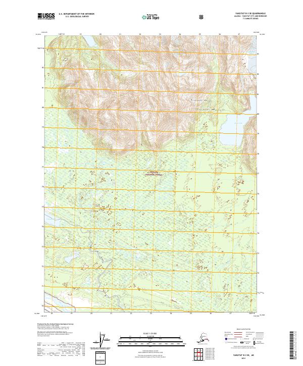 Yakutat B-3 SE topographic map thumbnail