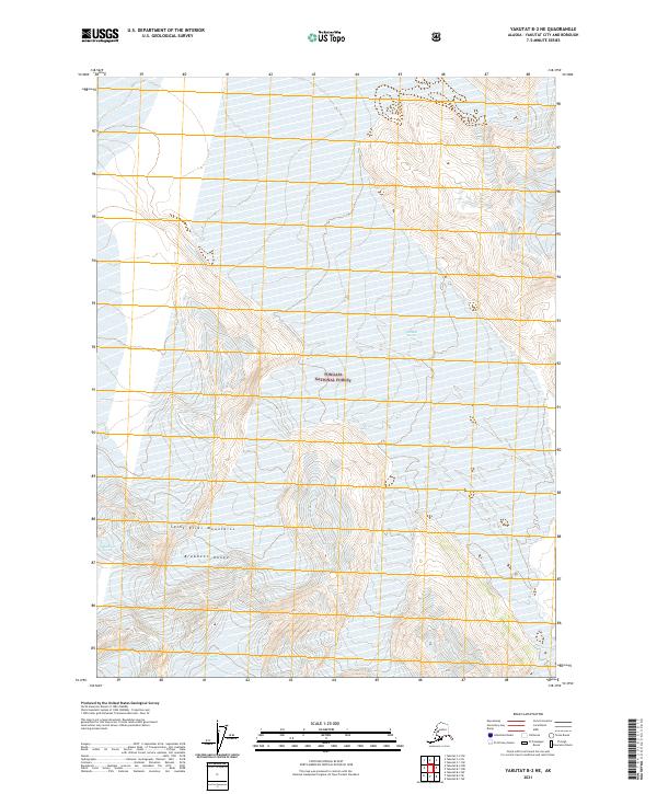 Yakutat B-2 NE topographic map thumbnail