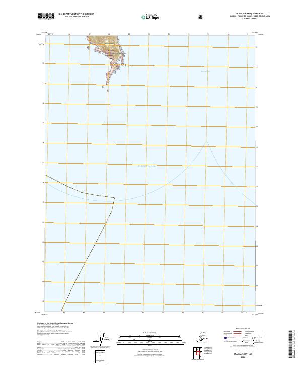 Craig A-5 NW topographic map thumbnail