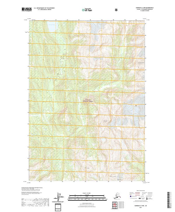 Sumdum A-3 NW 2021 topographic map thumbnail