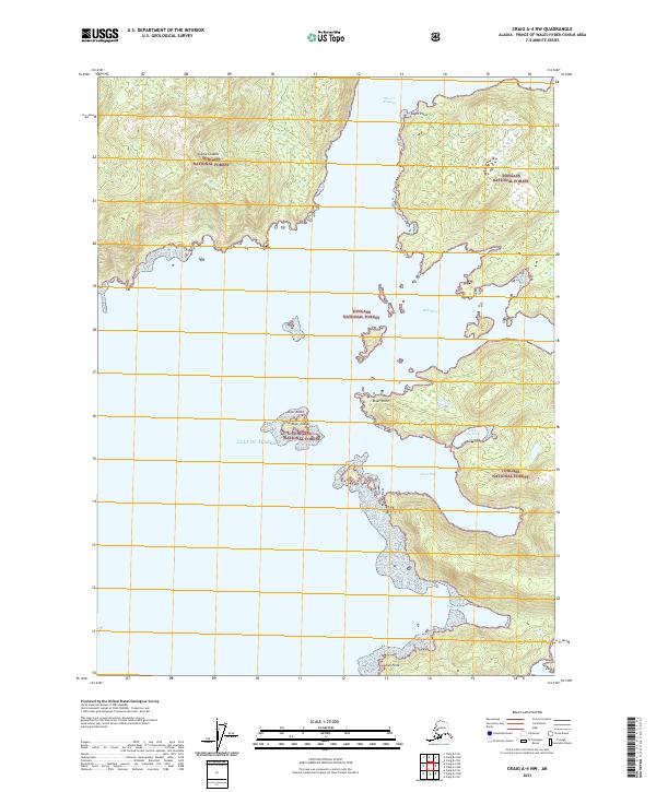 Craig A-4 NW topographic map thumbnail