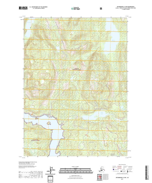 Petersburg A-4 NW topographic map thumbnail