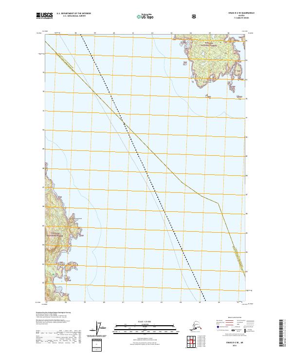 Craig D-2 SE 2021 topographic map thumbnail
