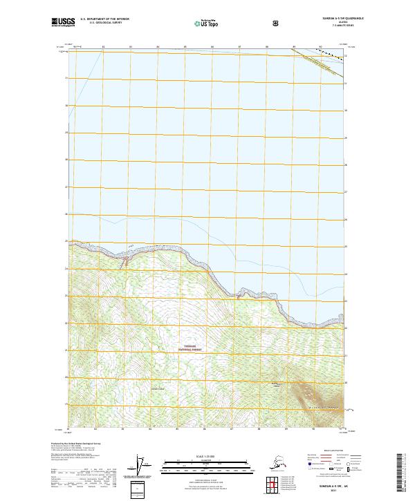 Sumdum A-5 SW topographic map thumbnail