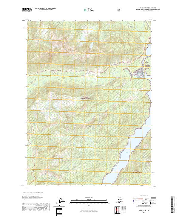 Craig B-3 NE topographic map thumbnail