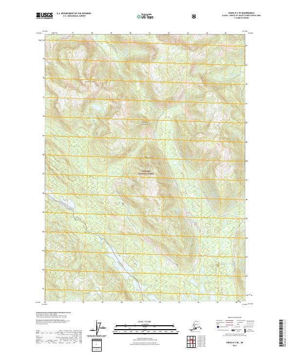 Craig D-3 SE topographic map thumbnail