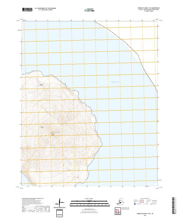 Gareloi Island C-3 SE topographic map thumbnail