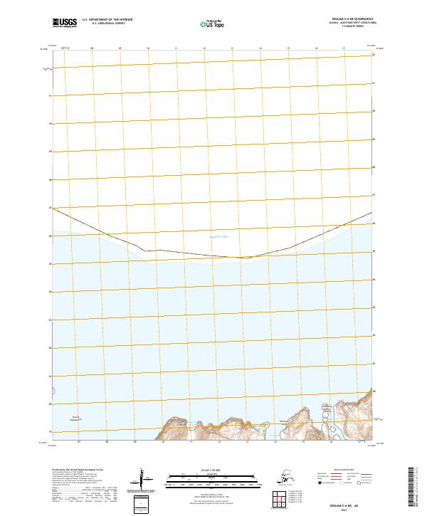 Seguam C-6 NE topographic map thumbnail