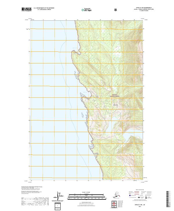 Sitka D-3 NE 2021 topographic map thumbnail