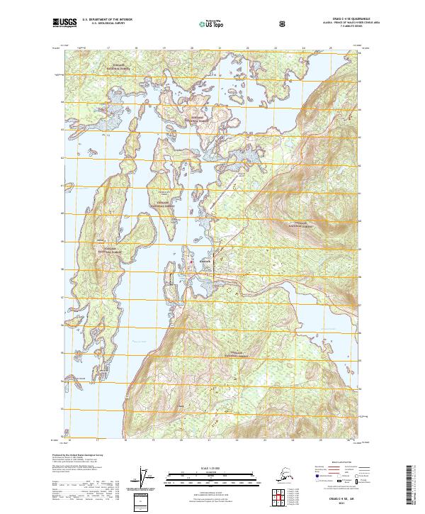 Craig C-4 SE topographic map thumbnail
