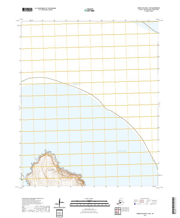 Gareloi Island A-3 NW topographic map thumbnail
