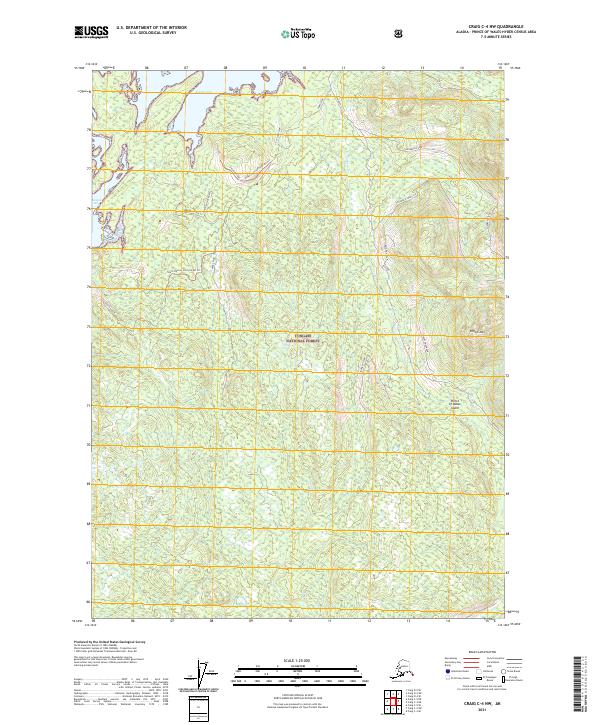 Craig C-4 NW 2021 topographic map thumbnail