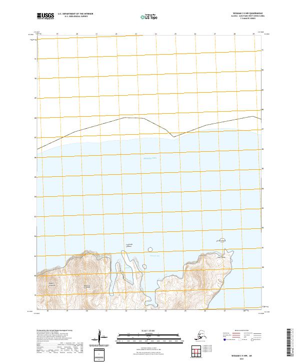 Seguam C-5 NW topographic map thumbnail