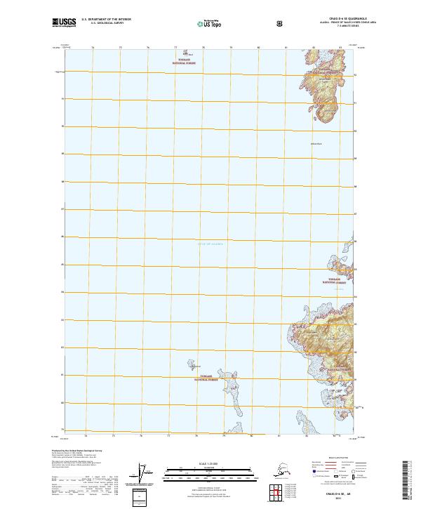 Craig D-6 SE 2021 topographic map thumbnail