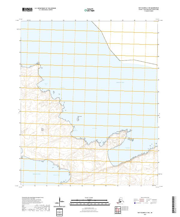 Rat Islands A-3 NE topographic map thumbnail