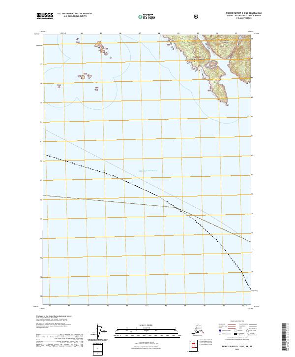Prince Rupert C-3 NE topographic map thumbnail